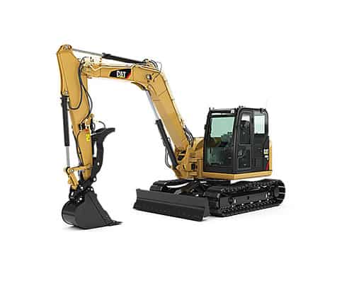 CAT-308E2-CR-SB, ekskavaatorid, kaevetööd